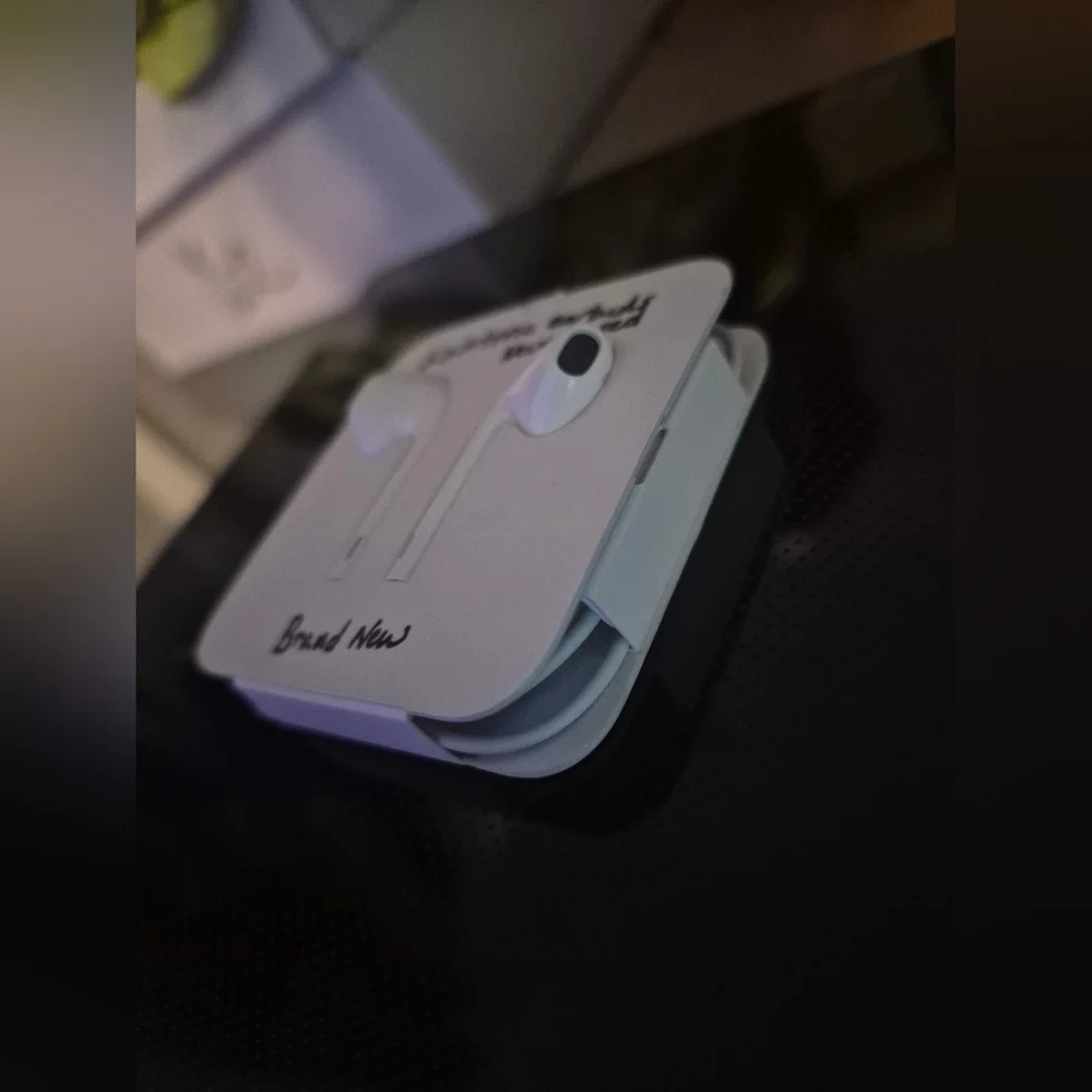 Apple White Earbud Headphones
